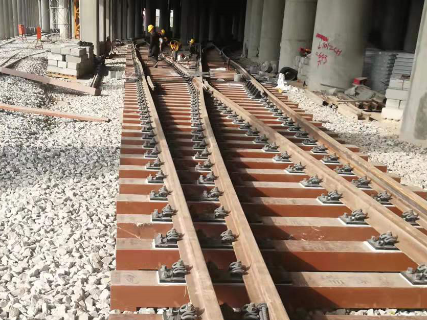 AFU in turnouts – linear elastic performance ensuring maximum stability and minimal maintenance – innovative rail technology by Vako-Art